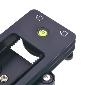 VELEDEG Kamera Slankiklį, Nešiojamas Mini Hidrauliniai Slopinimo už DSLR Fotoaparatas Video Vlog Telefonai Gopro