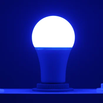 Violetinė Lemputė Juodas UV Lemputės 2VNT E27 LED Lemputės nuo UVA spindulių Lygį 385-400nm Švytėjimo Efektą už Juodos Šviesos Šalies Įstaiga, Liuminescencinių Dažų