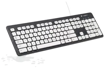 Visiškai naujas originalus Logitech Skalbti Wired Keyboard K310 39180