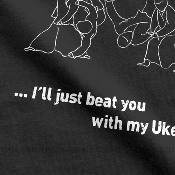 Vyrai Aikido T-Shirts Mušti su Mano Uke Naujovė Crewneck Trumpas Rankovės Šukuotinės Medvilnės Marškinėliai, Grafinis Atspausdintas Marškinėliai Plius Dydis
