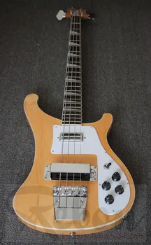 Weifang Rebon 4 styginių ricken elektrinė bosinė gitara iš medienos spalva