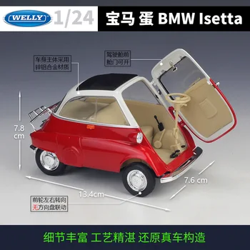 Welly 1:18 BMW Isetta lydinio automobilio modelį Diecasts & Žaislas Transporto priemonių, Rinkti dovanas Ne nuotolinio valdymo tipas transporto žaislas