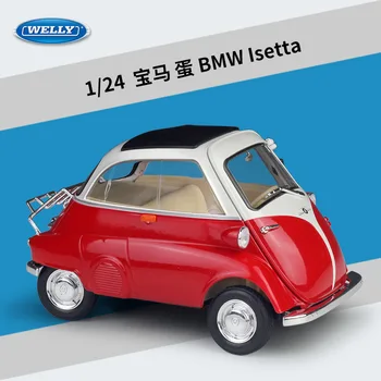 Welly 1:18 BMW Isetta lydinio automobilio modelį Diecasts & Žaislas Transporto priemonių, Rinkti dovanas Ne nuotolinio valdymo tipas transporto žaislas
