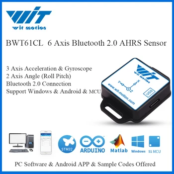 WitMotion Bluetooth 2.0, BWT61CL 6 Krypties Jutiklis AHRS IMU MPU6050 Skaitmeninis Pokrypio Kampas + Akselerometro + Giroskopas PC/Android/MCU