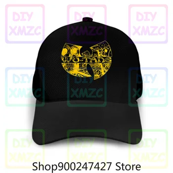 Wu Tang Clan Beisbolo Kepuraitę Mens Black Rock Skrybėlės Naujas Dydis S-X Skalbti Daugkartinių Skrybėlės
