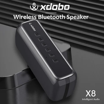 XDOBO X8 60W Nešiojamą Bevielį Bluetooth Garsiakalbiai TWS Bass 