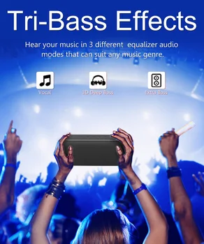 XDOBO X8 60W Portable Bluetooth Garsiakalbių, Bass Stereo žemų dažnių Belaidžio Skiltyje TWS 15 val Grojimo Laikas Balso Asistentas Garso Juosta