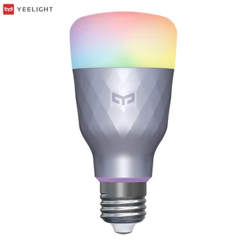 Yeelight Smart LED Lemputės 1S / 1SE RGB Spalvinga E27 WIFI Balso Nuotolinio Valdymo Pasaulinio Xiaomi APP Mi Namų Homekit Smart Home