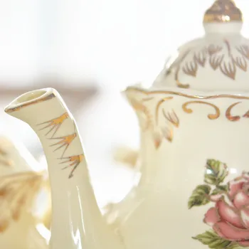 Yolife Kinų Keramikos arbatinukas Nustatyti Puikus Porceliano didelės talpos arbatinukas, Vestuvių Dovana