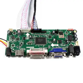 Yqwsyxl Kontrolės Valdyba Stebėti Rinkinys CLAA156WA01A HDMI + DVI + VGA LCD LED ekrano Valdiklio plokštės Tvarkyklės