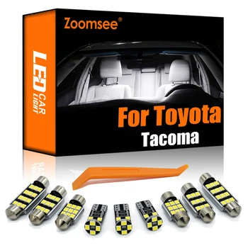 Zoomsee Interjero LED Toyota Tacoma 1995-2020 Canbus Transporto priemonės Patalpų Baliono Kupolas Žemėlapio Skaitymas Kamieno Šviesos Auto Lempos Priedai