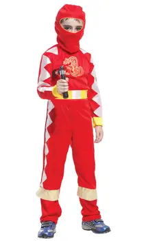 Šanchajaus Istoriją, Helovyno Cosplay Raudona ninja kostiumas Helovinas kostiumas šalis žaidimo našumą drabužiai vaikams