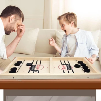 Šeimos Žaidimai, Stalo ledo Ritulio Žaidimas Katapulta Šachmatų Tėvų-vaikų Interaktyvus Žaislas Greitai Diržas Puck Žaidimas Ledo Ritulys Žaidimai Vaikams