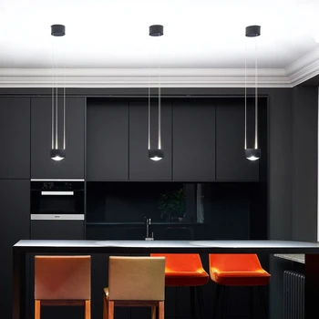 Šiaurės LED Kabo Lempa Namų Patalpų Pakabukas šviesos Virtuvės, Valgomasis Kambarys, Naktiniai lašo Pakabos, šiuolaikinio dizaino Aukso