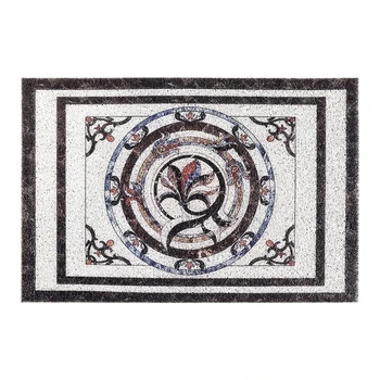 Šiaurės stiliaus Įėjimo salė, kilimas, PVC vielos kilpa kilimėlis INS marmuro plytelių modelis Durų kilimėlis kambarį grindų kilimėlis vonios kambarys, neslidžia kilimas 21496
