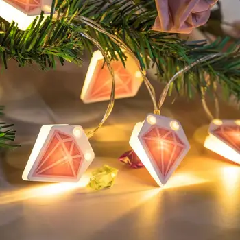 Šviesos Eilutės LED Diamond Baterija Lempos Romantiška Adresas Pasiūlymą Spalvinga Lempos Kambario Apdaila