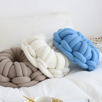 Žiedo Formos Mazgas Pagalvėlės spurgos formos mesti pagalvę rankų darbo Patogios Sėdynės Pagalvėlės asmenybės gėlių formos pagalvės su core