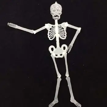 Žėrintis 2D Žėrintis Skeletas Helovinas Dekoro Naują Kalėdų Buveinės Šalies Dydį Mados 150cm/90cm/30cm Skeletas Helovinas